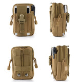 Military Molle Pouch Waist Bag Camo Waterproof Nylon Multifunction