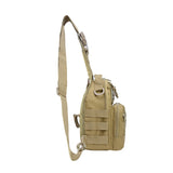 Camouflage Military Tactical Sling Bag Men Backpack Molle Shoulder Multicam