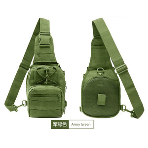 Camouflage Military Tactical Sling Bag Men Backpack Molle Shoulder Multicam