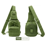 Camouflage Military Tactical Sling Bag Men Backpack Molle Shoulder Multicam