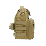 Camouflage Military Tactical Sling Bag Men Backpack Molle Shoulder Multicam