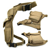 Tactical Thigh Leg Bag Waist Fanny Pack Moto for Men Women