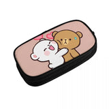 Milk And Mocha Pen Box Student School Anime Zipper Pen Bag
