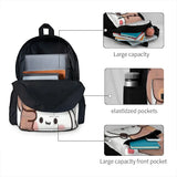 Milk And Mocha Together Backpacks Men's and Women's Bag