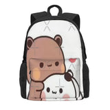 Milk And Mocha Together Backpacks Men's and Women's Bag