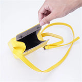 Orange Box Printing Shoulder Bag for Women Girls Mini Crossbody Bag