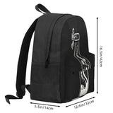 Milky Way 1 Backpacks Men's and Women's Recycled Back Packs Bag with Zipper