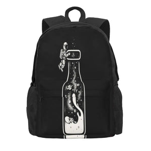Milky Way 1 Backpacks Men's and Women's Recycled Back Packs Bag with Zipper