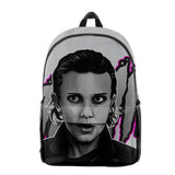 Millie B Brown Merch Backpack School Bag Zipper Daypack Casual Traval Bag