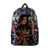 Millie B Brown Merch Backpack School Bag Zipper Daypack Casual Traval Bag