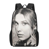 Millie Bobby Brown 3D Pattern School Bag for Kids Boys Girls