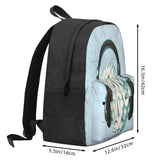 Mind Music Connection Backpacks Women Men School Bags