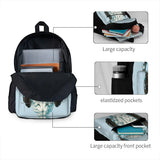 Mind Music Connection Backpacks Women Men School Bags