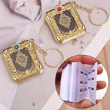 Mini Ark Quran Book Key Chain Vintage Religious Keyrings Islamic Pendant