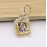 Mini Ark Quran Book Key Chain Vintage Religious Keyrings Islamic Pendant