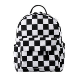 3D Sunflower Plaid Space Waterproof Backpack Women Shoulder Bags