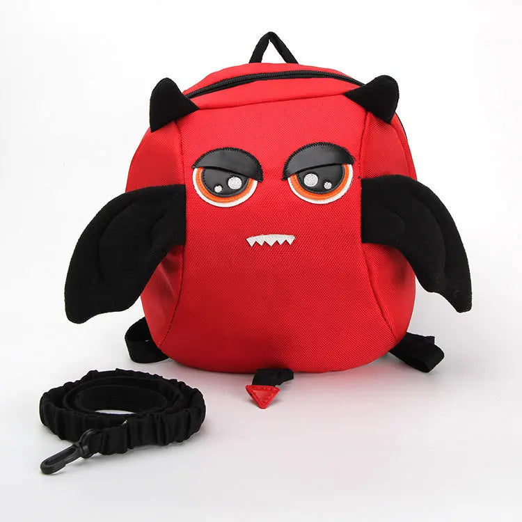 Mini Backpack Anti-lost Toddler Backpack Kindergarten School Bag Cartoon Angel