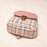 Mini Plaid Crossbody Bag for Teenage Girl