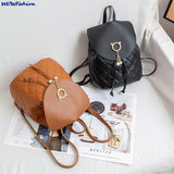 Mini Backpack Crossbody Bag For Teenage Girl Women PU Small Cover
