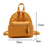 Mini Backpack Female PU Leather for Teen Girls