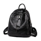Mini Backpack Female PU Leather Shoulder Bags Mochila Feminina Daypack