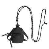 Mini Backpack Key Organizer Nylon Pendant Package Bag Male Casual Handbag