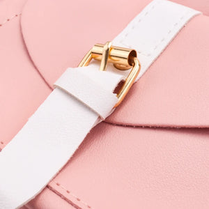 Mini Leather Bow Backpack Small Diagonal Bag Ladies