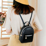 Mini Backpack Travel Rucksack Women Shoulders Small Backpack Letter Purse