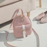Mini Backpack Women Girls Leather Shoulder Bag Small Travel Rucksack