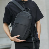 Mini Backpack Men Oxford Waterproof Sports Shoulder Bags for Travel