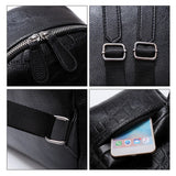 Women PU Leather Mini Backpack Small Female Back Pack