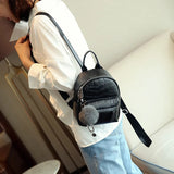 Women's Mini Backpack PU Leather Small Back Pack for Teen Girls