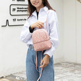 Mini Backpacks Women Pu Leather Small Backpack Female Backpack
