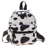 Women's Animal Print Mini Backpack School Bag Teen Girls Knapsack