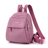 Waterproof Nylon Mini Backpack for Women Small Shopping Bag