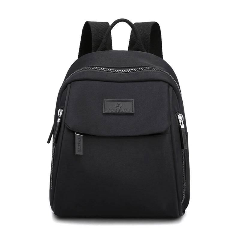 Waterproof Nylon Mini Backpack for Women Small Shopping Bag