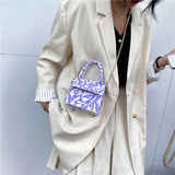 Summer Texture Mini Bag Female Shoulder Tote Personalized Messenger