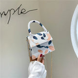 Summer Texture Mini Bag Female Shoulder Tote Personalized Messenger