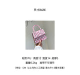 Summer Texture Mini Bag Female Shoulder Tote Personalized Messenger
