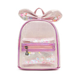 Princess Kid Backpack Transparent Sequin Mini Bag Girl Backpacks