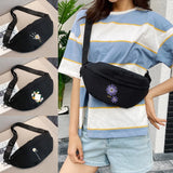 Men Gym Sports Travel Bags, Crossbody Bags, Daisy Printing Tote