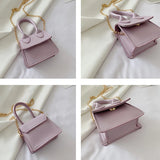 Mini Bags for Women Small Shoulder Handbags Retro Style Female Crossbody Bags Sq