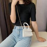 Mini Bags for Women Small Shoulder Handbags Retro Style Female Crossbody Bags Sq