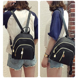 Waterproof Mini Backpack for Teen Girls Small School Bag Rucksack