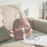 Mini Bowknot Backpack PU Multi-function Small Shoulder Bag