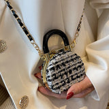 Vintage Mini Tote Bag Crossbody Shoulder Handbag