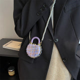 Vintage Mini Tote Bag Crossbody Shoulder Handbag