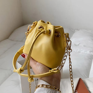 Mini PU Leather Crossbody Bag Totes Women's Handbag