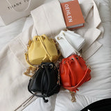 Mini PU Leather Crossbody Bag Totes Women's Handbag
