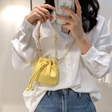 Mini PU Leather Crossbody Bag Totes Women's Handbag